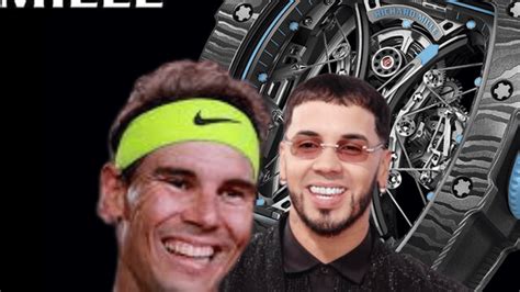 Richard Mille: la marca que eligen Rafael Nadal y Anuel AA